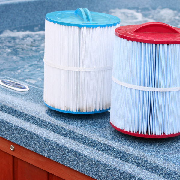 Image of hot tub filters
