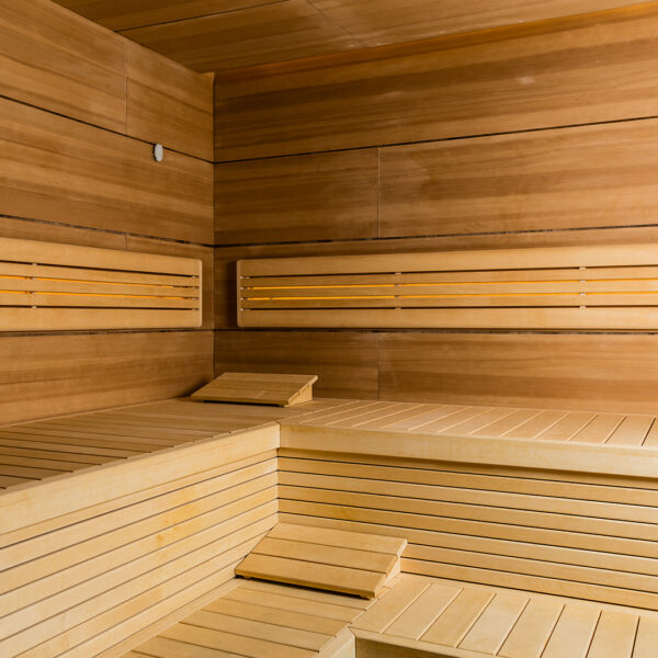 Image of a dry sauna
