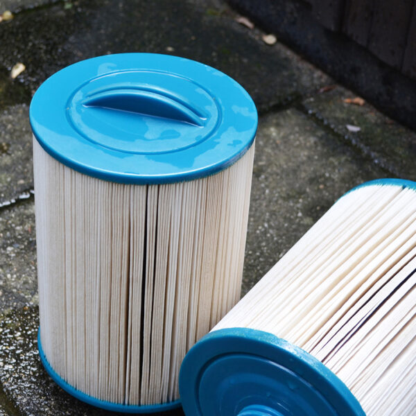 Dirty hot tube filters