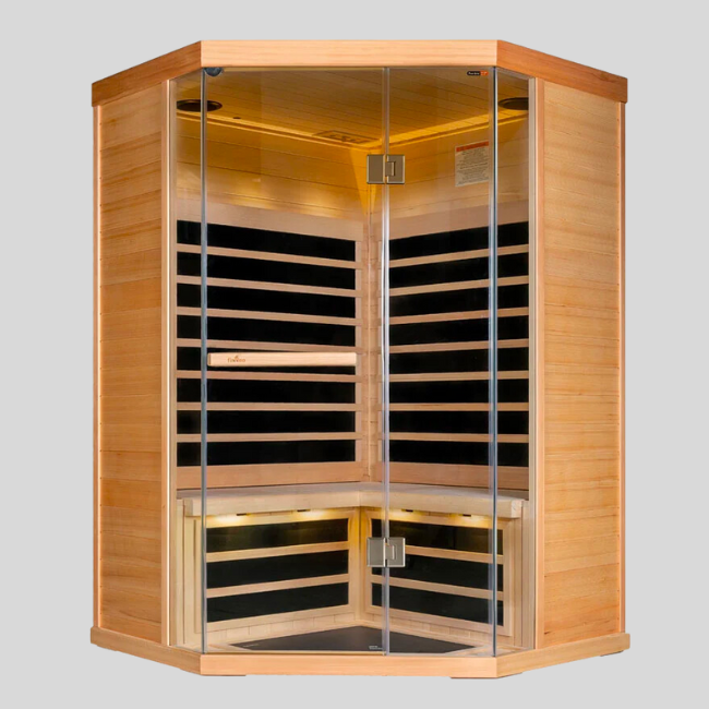 S-870 Series 3-Person Low EMRLow EF Infrared Sauna