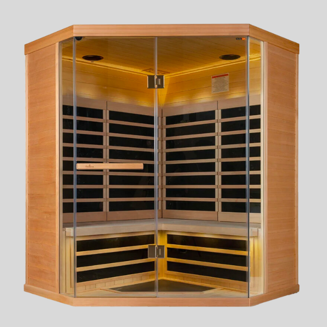 S-880 Series 4-Person Low EMRLow EF Infrared Sauna